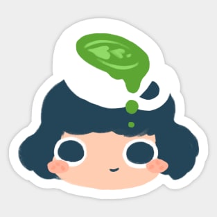 matcha lover Sticker